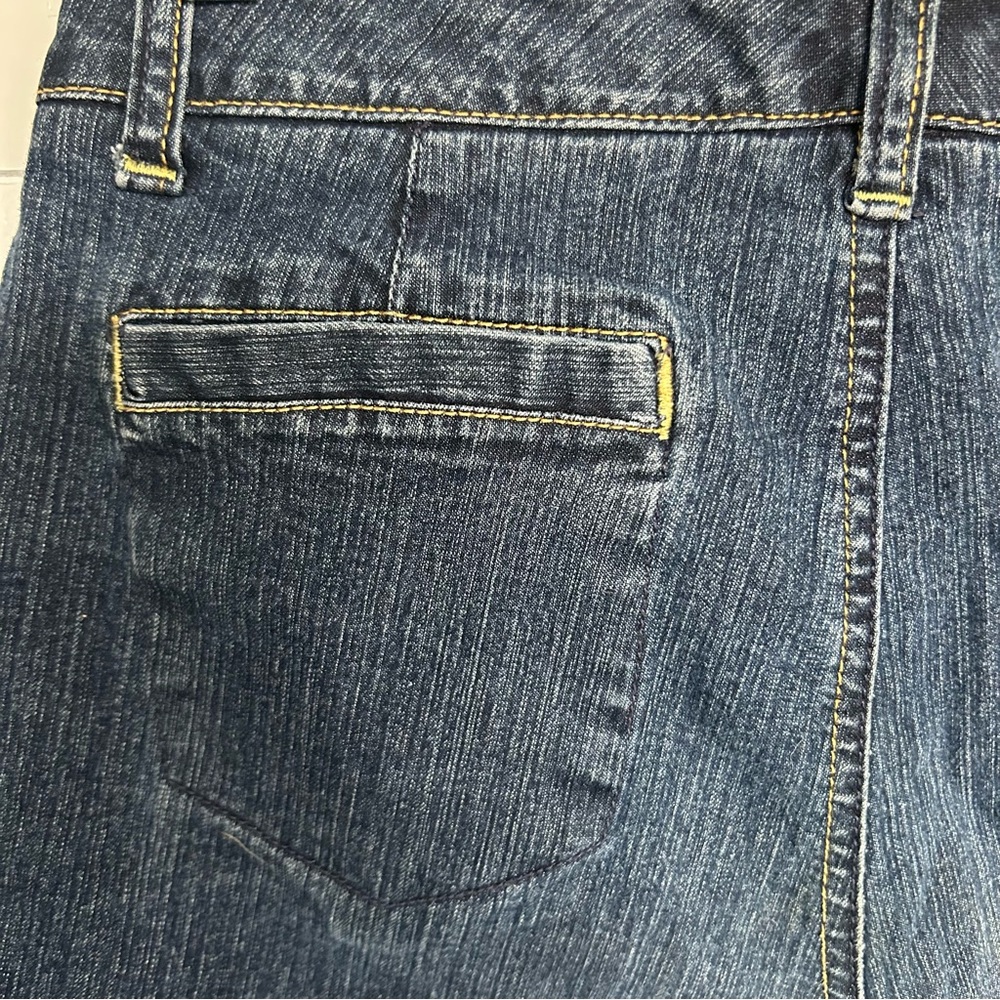 G.H. Bass & Co. classic denim shorts cuffed  4pocket ft slant CleanGirlAesthetic - Picture 4 of 9